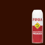Spray proasol esmalte sintético marrón ral 8016